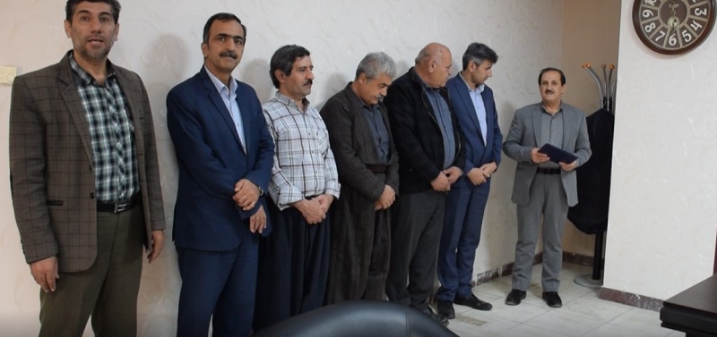 تقدیر از بازنشستگان در هواشناسی استان کردستان